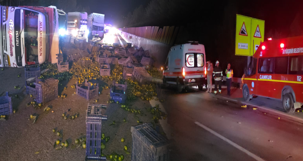 adanada zincirleme kaza 1 kisi agir yaralandi QS9IpugY